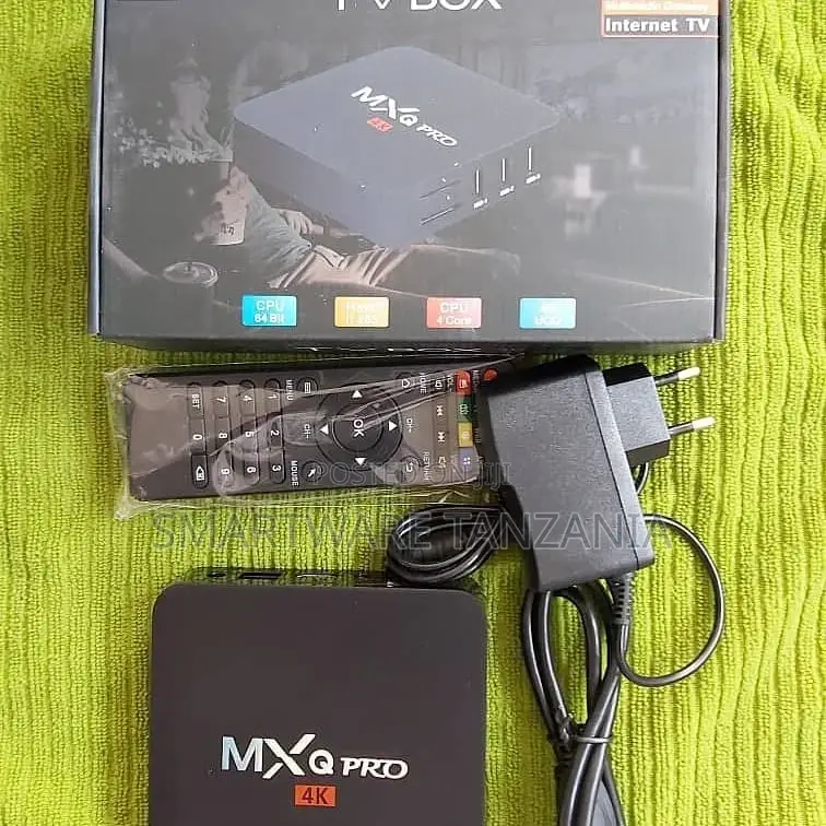 MXQ Pro Ultra HD 64bit WIFI Android 10.0 Smart TV Box