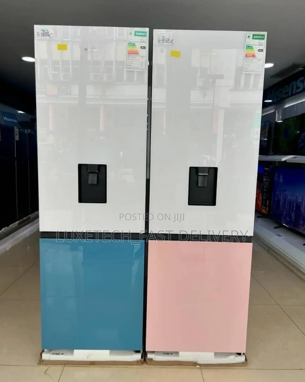 Hisense 350l Double Door Refrigerator