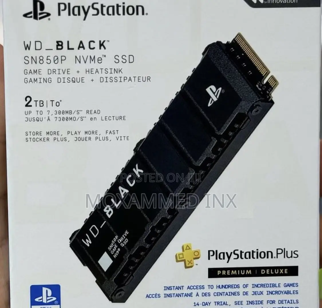 Original SSD 2TB for Sony Playstation