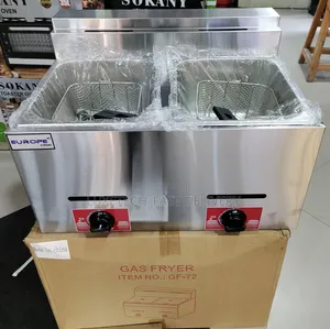 Commercial Gas Deep Fryer 12l Stainless Steel