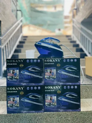 Sokany Steam Iron 2800W Strong Power 1.5L Water Tank