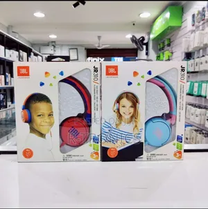 JBL JR 310 - Kids on-Ear Headphones (Red/Blue)
