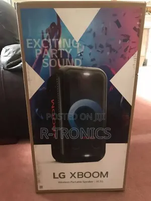 LG XBOOM One Box Hifi Bluetooth Party Speaker, Black, XL5S
