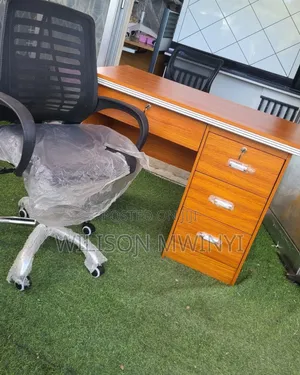 Meza Na Kiti( Office Table and Chair)