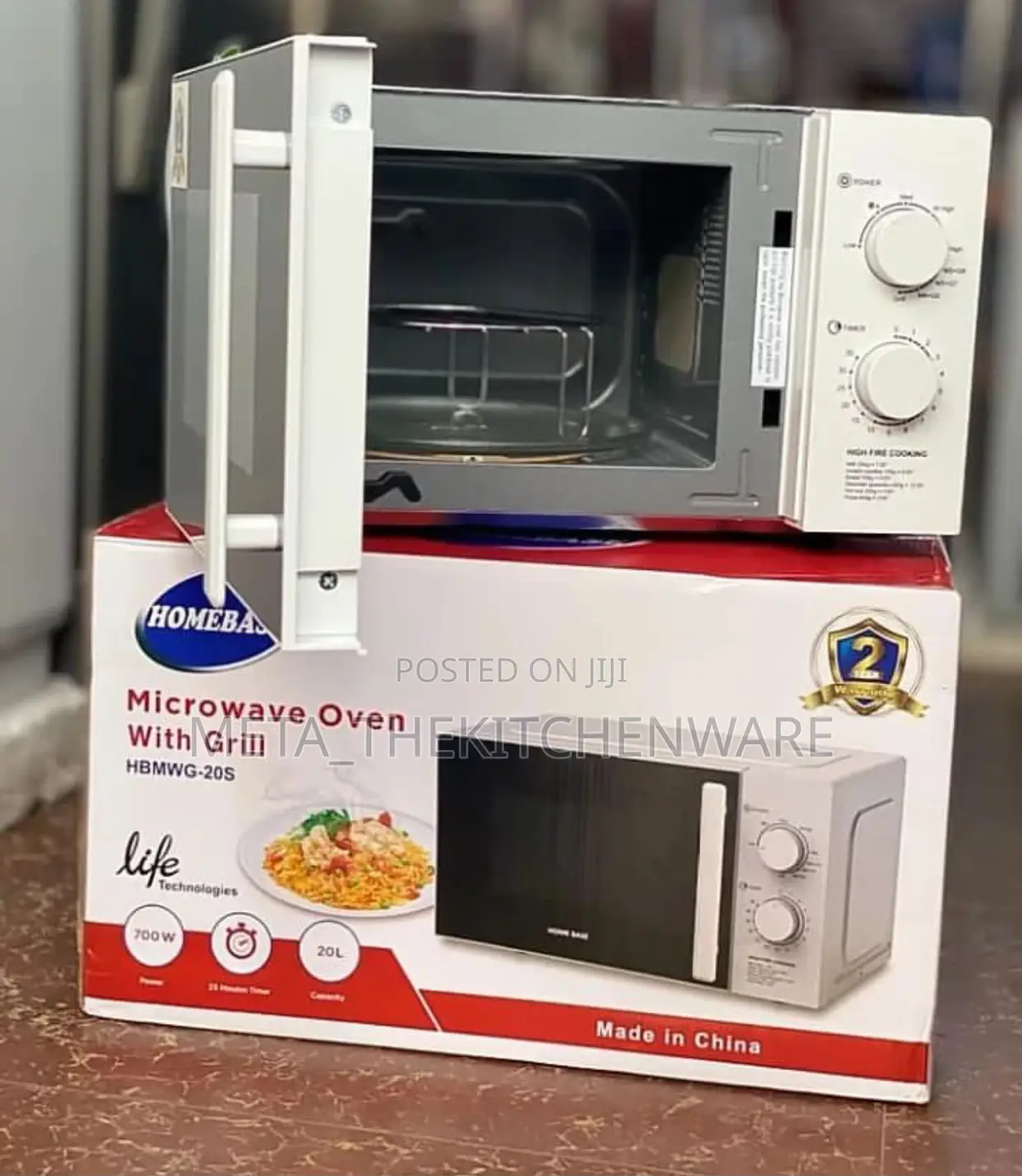 Homebase Microwave and Grill 20l