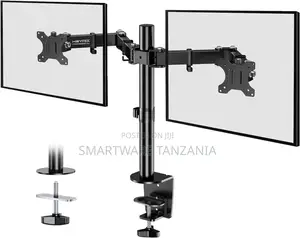 Dual Monitor Arm Adjustable Dual Monitor Arm 13-27" Screens