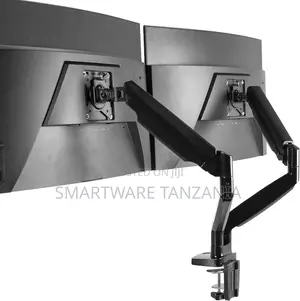 Dual Monitor Stand for 13 to 27 Inch Computer Monitor Mount