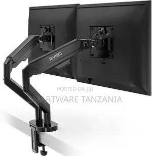 Dual Monitor Mount 14"-27” Dual Monitor Screen Full Motion