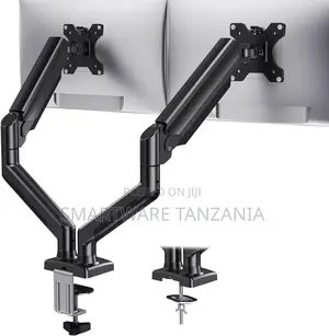 Adjustable Dual Monitor Mount for 2 Monitors Up to 27 Inches