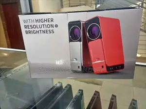 Portable Indoor Movie Projector Compatible With Smartphone