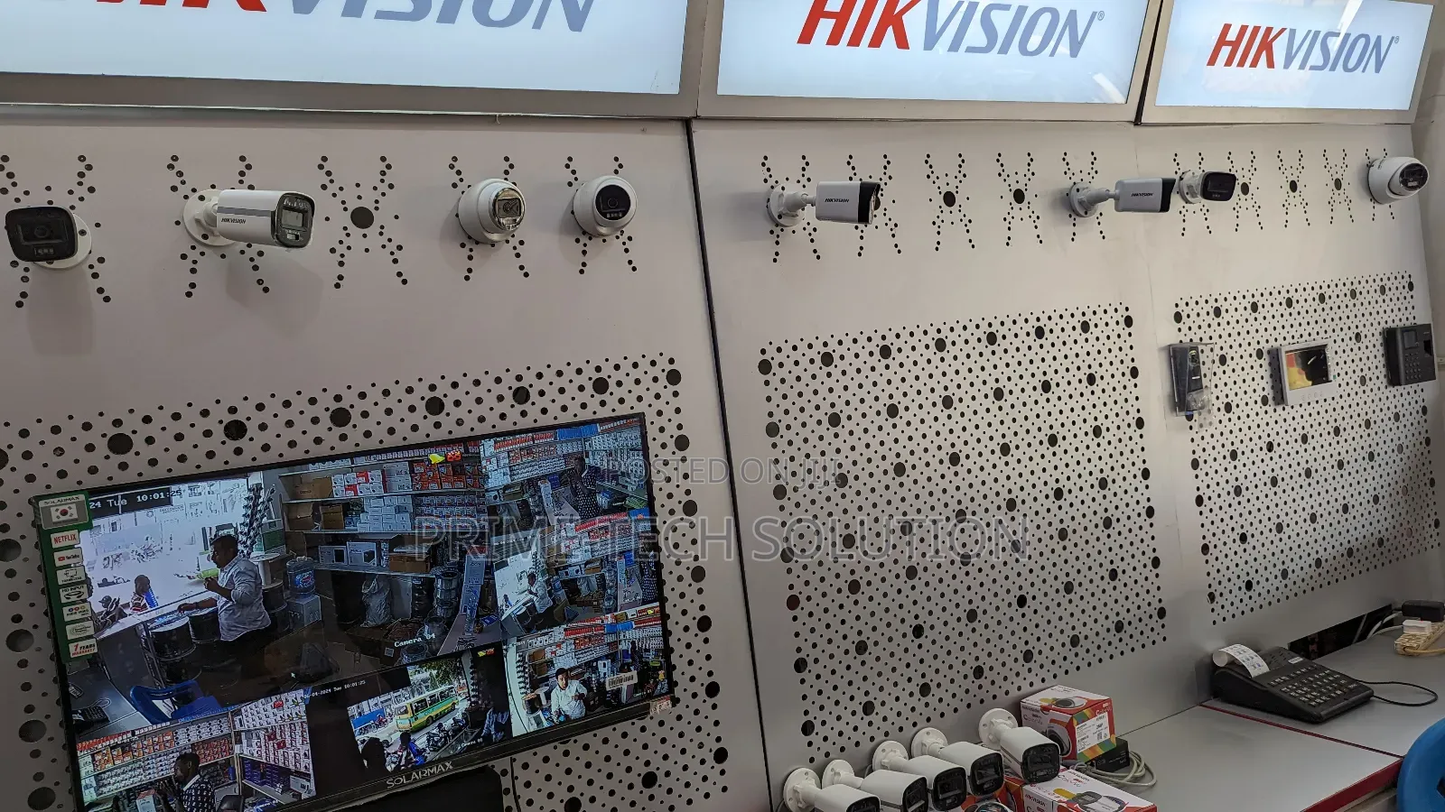 CCTV Camera Za Aina Zote — Hikvision Dahua Ezviz Tiandy PTZ | DSM Tz