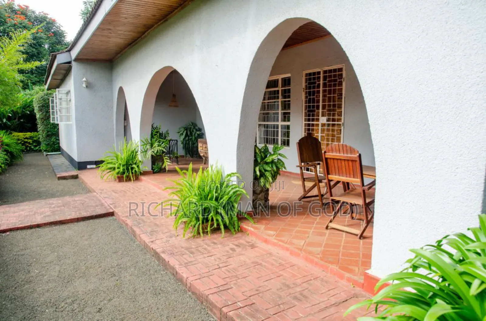 Furnished 5bdrm Bungalow in Arusha for rent