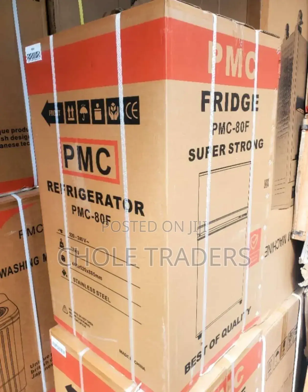 2-Door 80L PMC Refrigerator / Fridge
