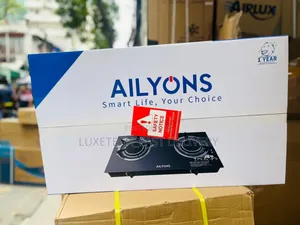 Alitop 2 Burners Gas Stove Glass Top