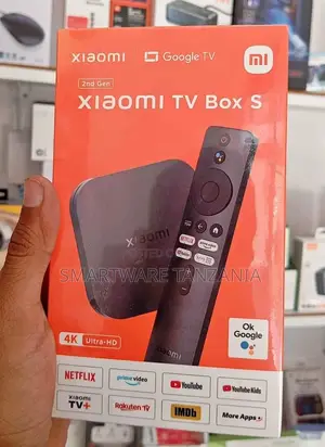 Streaming Content Xiaomi TV Box S Black Ultra HD