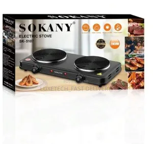 Sokany Electric Stove 2 Hotplates Sk-5107