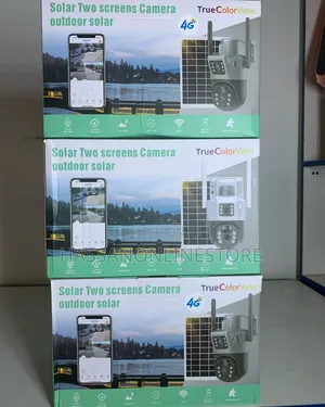 Solar Two Screen Camera Outdoor Solar 4G