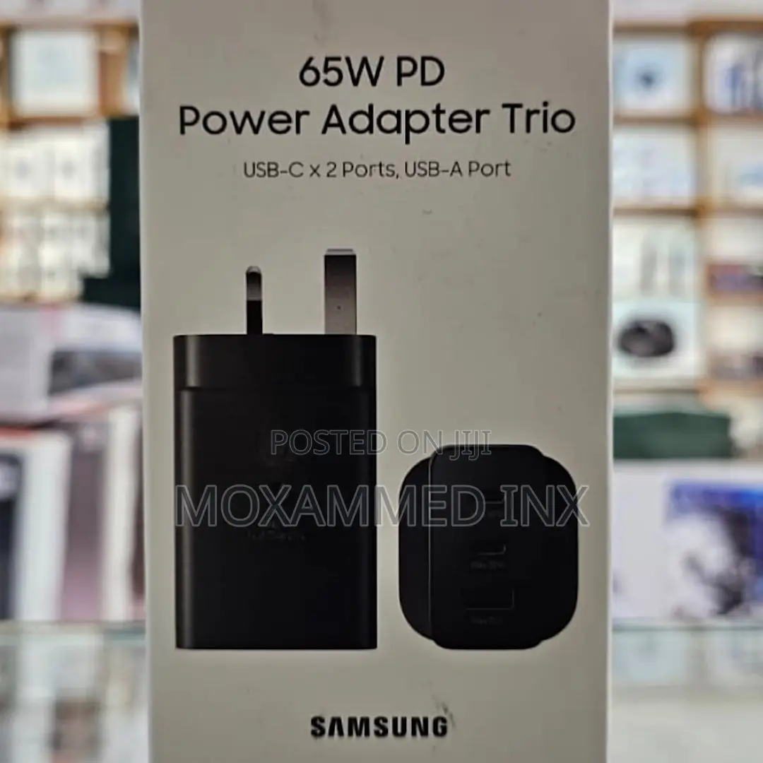 OG Samsung 65w PD Adapter Trio