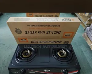 Inbox Gas Stove 2 Burners Metal Design