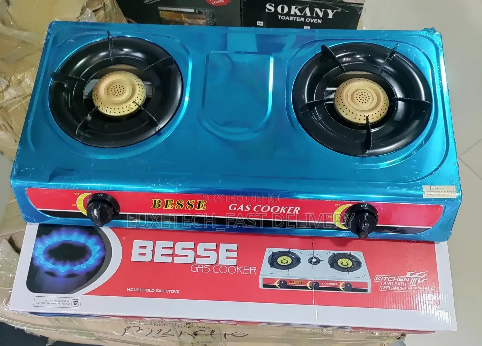 Besse Gas Stove 2 Burners | Jiko LA Gas | Gas Cooker