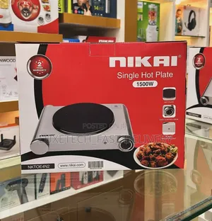 Nikai Single Hotplate Cooker | Nikai Electric Stove 1 Plate