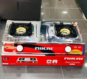 Nikai Gas Cooker 2 Burners | Jiko LA Gas