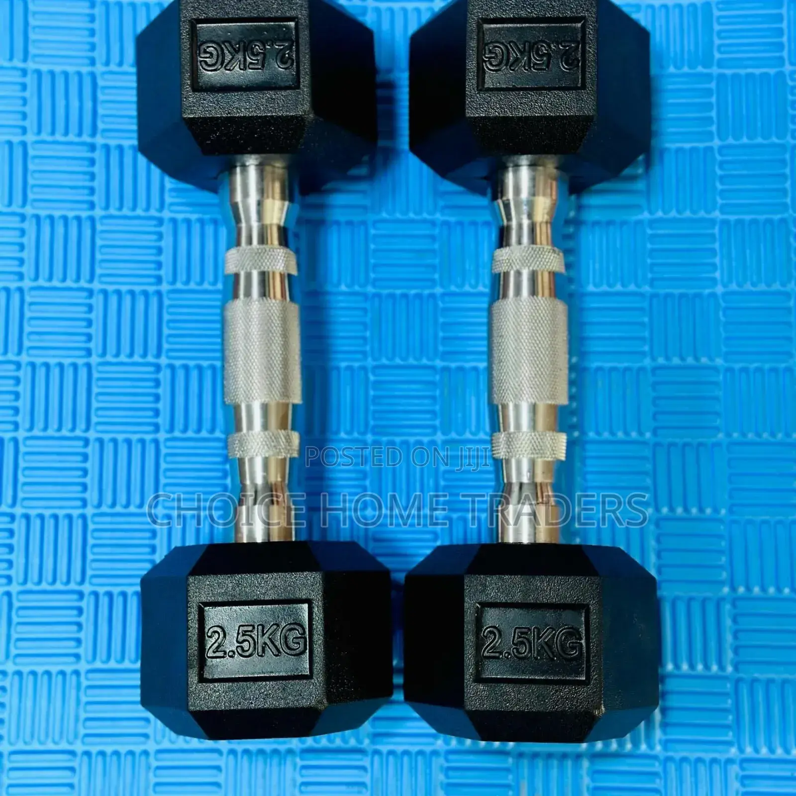 Hexon Rubber Dumbell 2.5kg