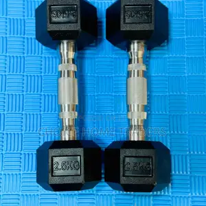 Hexon Rubber Dumbell 2.5kg