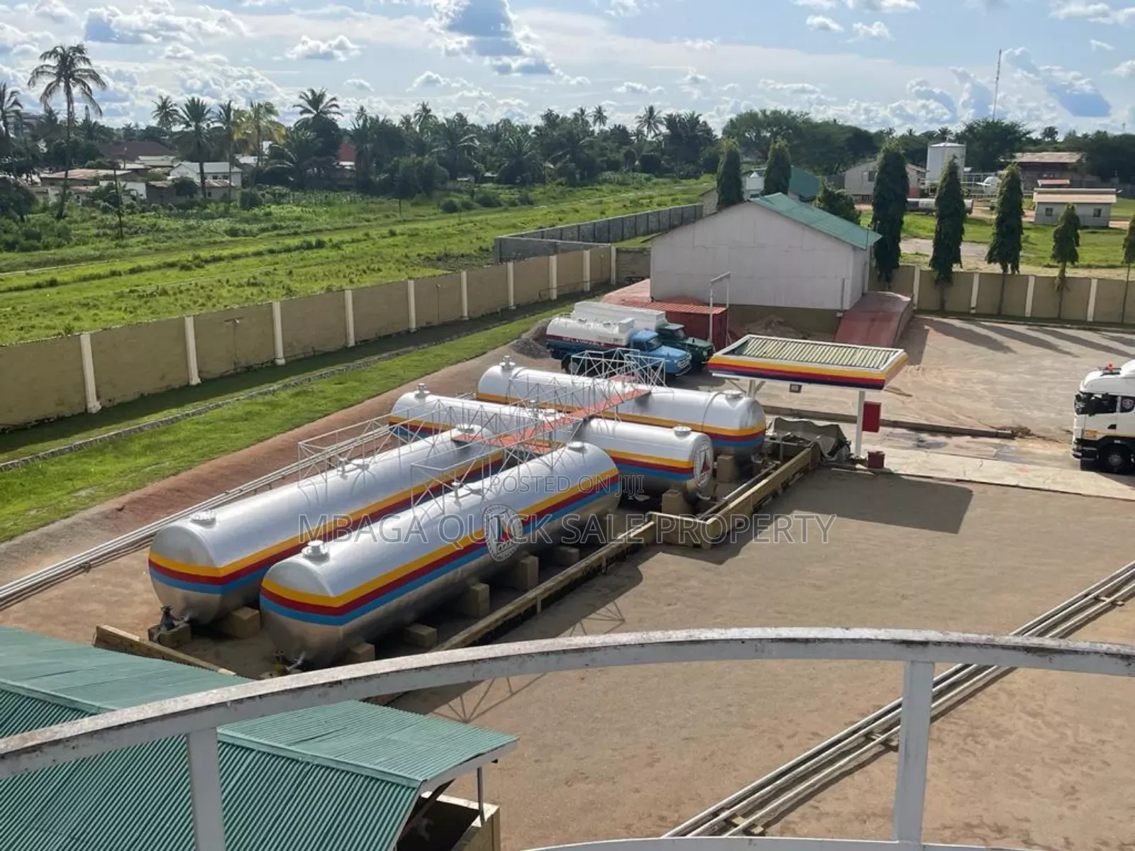 Oil Deport With 8 Tank for Sale at Tabora Town