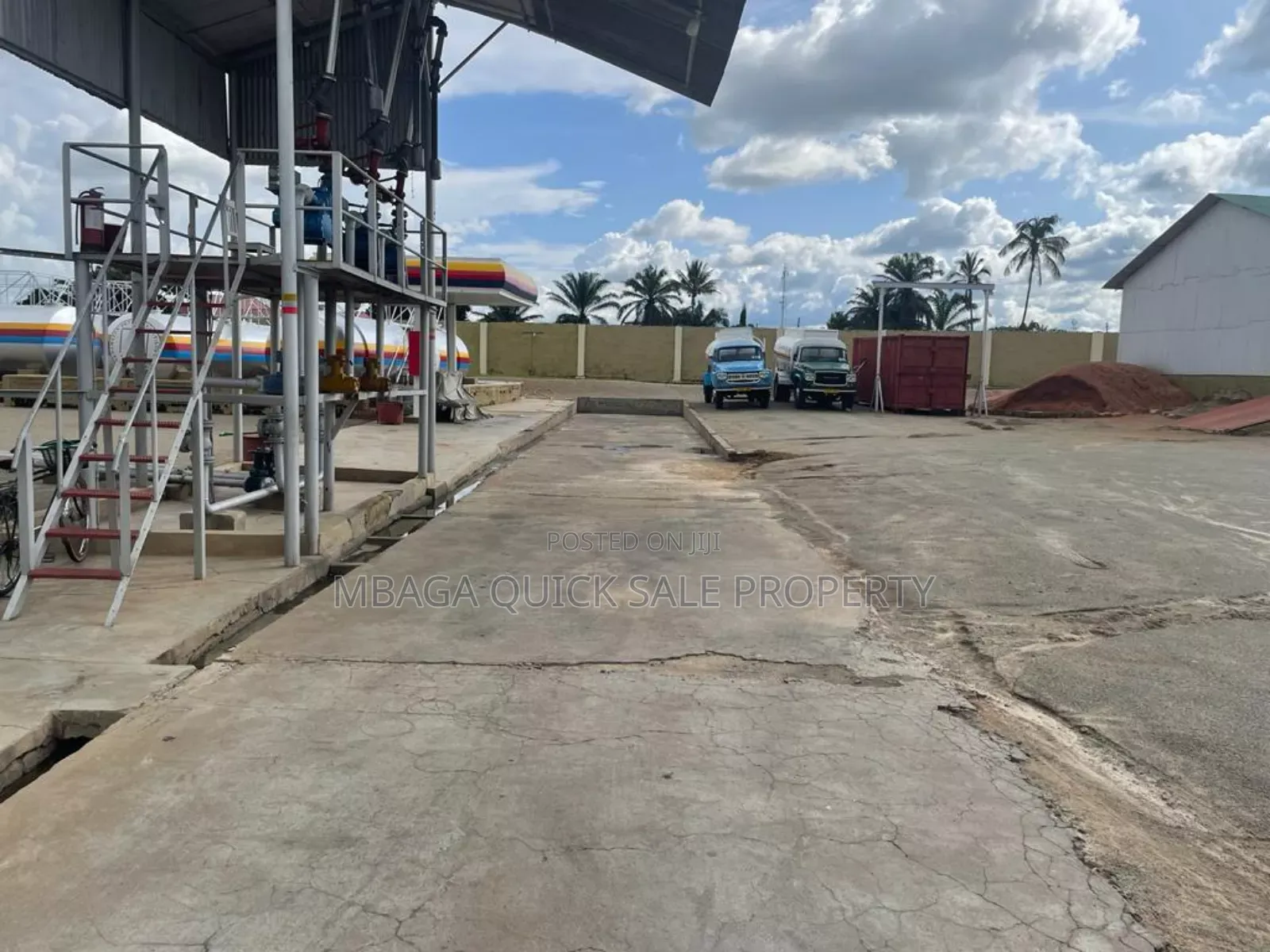Oil Deport With 8 Tank for Sale at Tabora Town