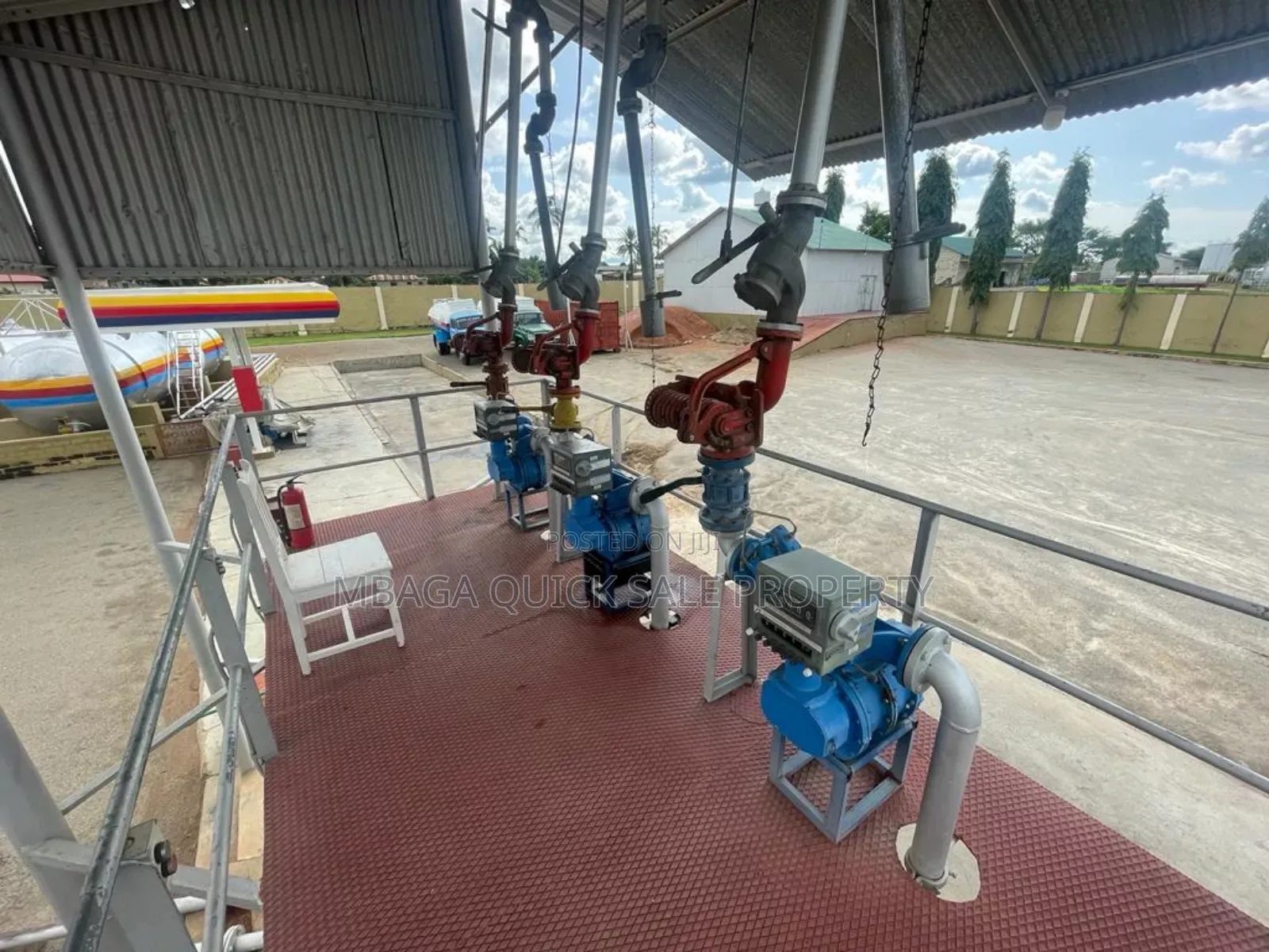 Oil Deport With 8 Tank for Sale at Tabora Town