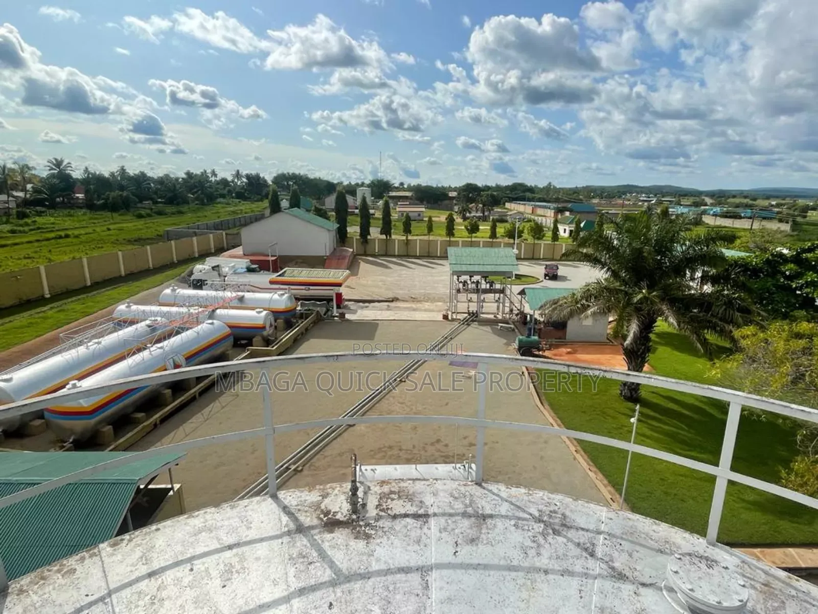 Oil Deport With 8 Tank for Sale at Tabora Town