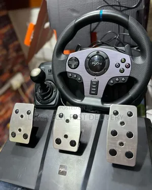 PXN V9 Steering Wheel 270/900° Gaming Racing With Pedal