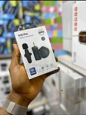 K-35 Wireless Collar Microphone For Interview Live Streaming