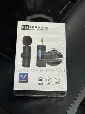 Wireless Mic Lavalier Microphone For iPhone, Android Phone
