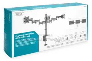 Universal Triple Monitor Stand With Clamp Mount