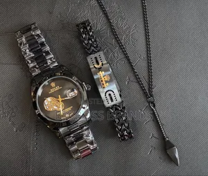 Rolex Set, Watch ,Bracelet, Chain