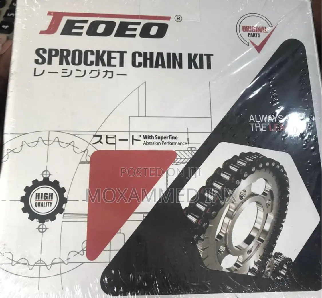 Original Sprocket Chain Kit for Boxer , TVS GN