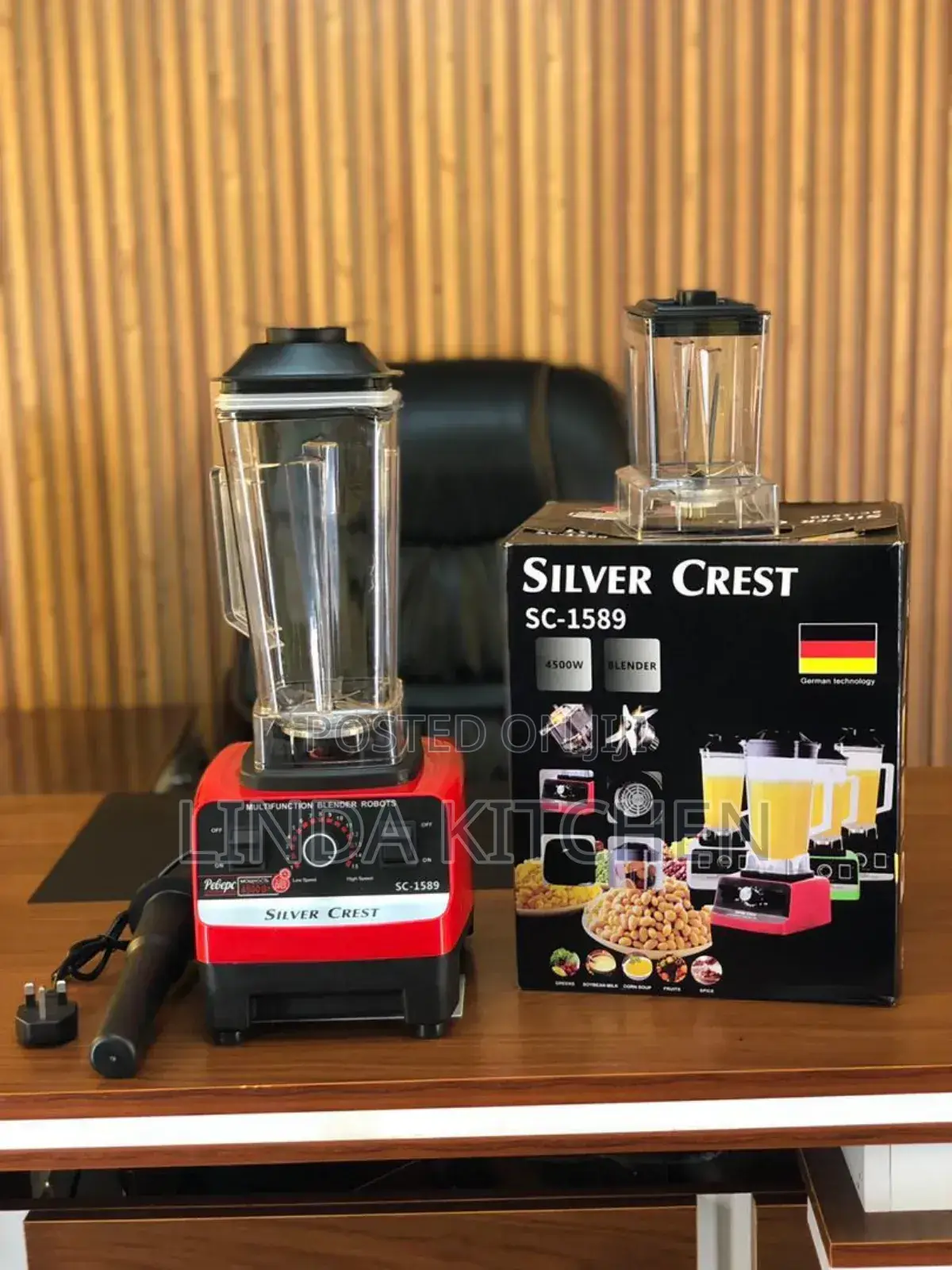 Silver Crest Heavy Duty Blender