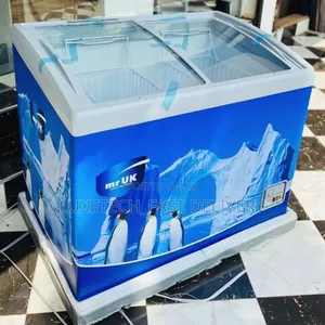 Mr UK Show Case Freezer for Ice Cream, Food, Beverage Cooler