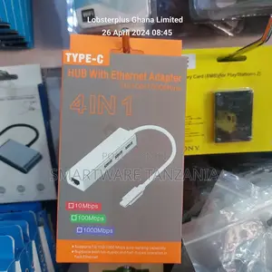 USB-C / Type-c To Gigabit Ethernet RJ45 And 3 Adapter