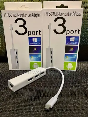 Type C To RJ45 Network Card Cable Ethernet Adapter For Mac