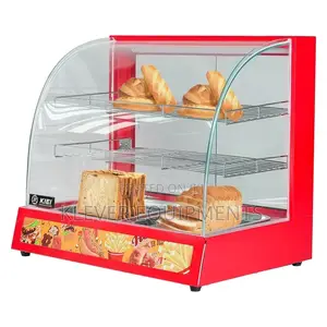 Countertop Electric Food Warmer Showcase, 2 Trays