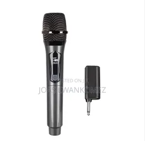 Wireless Mic With Receiver( 1x Microphone).