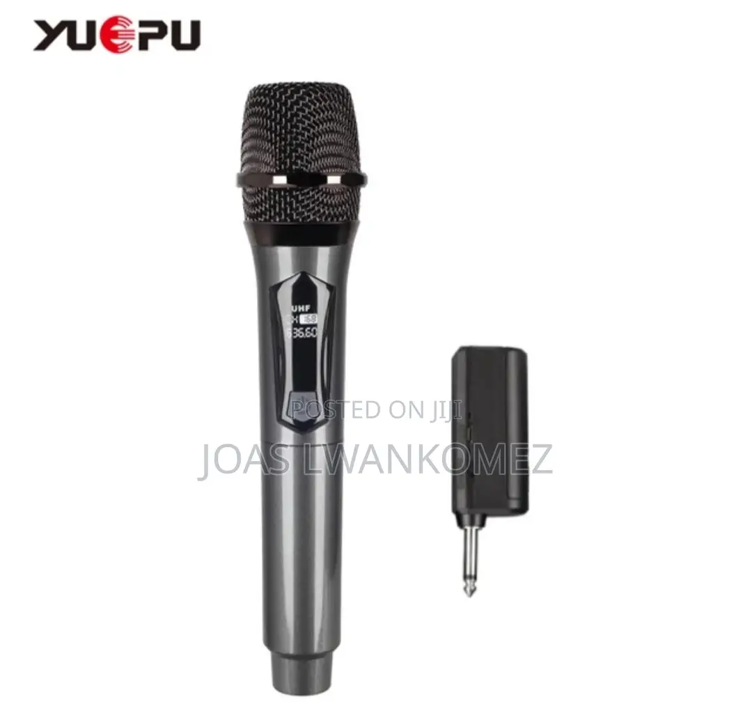 Wireless Mic With Receiver( 1x Microphone).