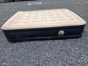 Air Bed With Built In Pump Queen Inflatable Camping Mattress