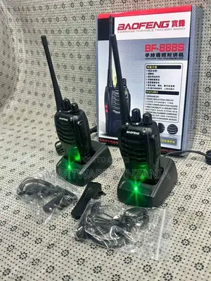 BF-888S Walkie Talkie Portable Two Way Radio UHF Band Walky