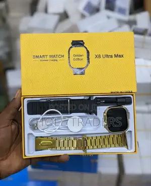 X8 Ultra Max Smart Watch (Golden Edition)