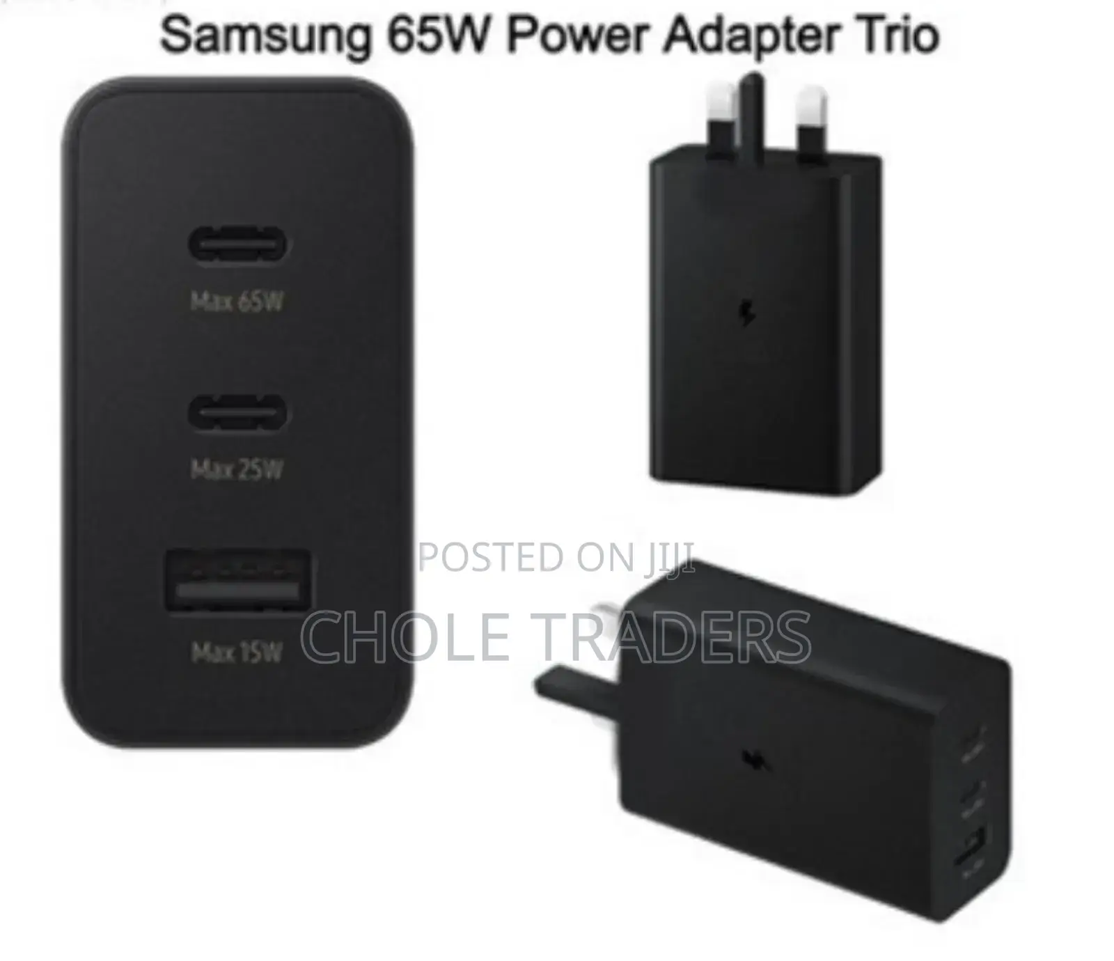 Samsung 65W Trio PD Power Adapter