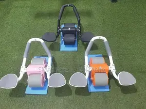 Auto Rebound Ab Roller Wheel, Abdominal Wheel Kit With Timer